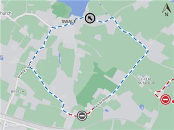 Temporary Road Closure - Iwade Road, Newington - 9th September 2025